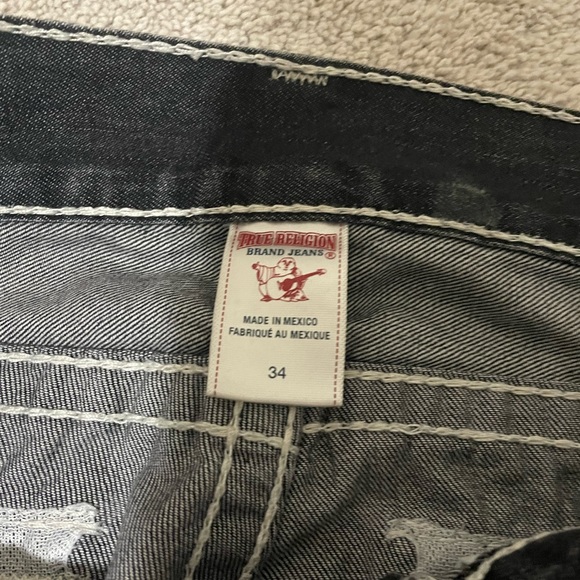 True Religion Grey Jeans - Picture 3 of 7